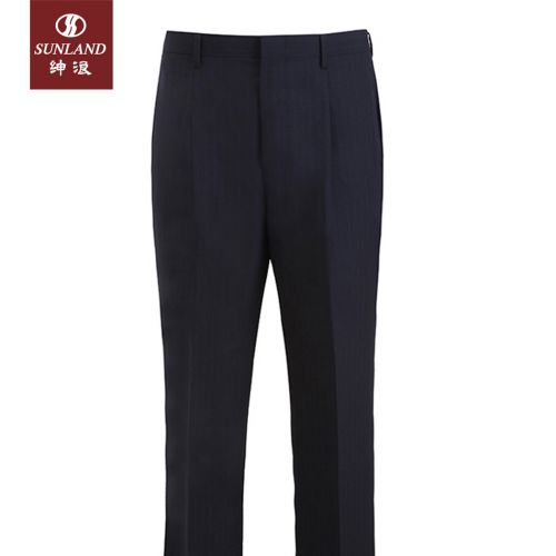 Pantalon droit SUNLAND en laine pour été - Ref 1471340