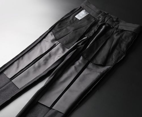Pantalon Slim-type en laine pour automne - Ref 1471359