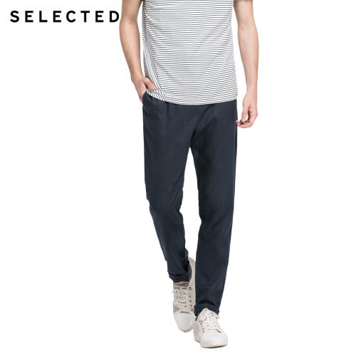 Pantalon pantalons fuselés pour jeunesse SELECTED en chanvre automne - Ref 1471441