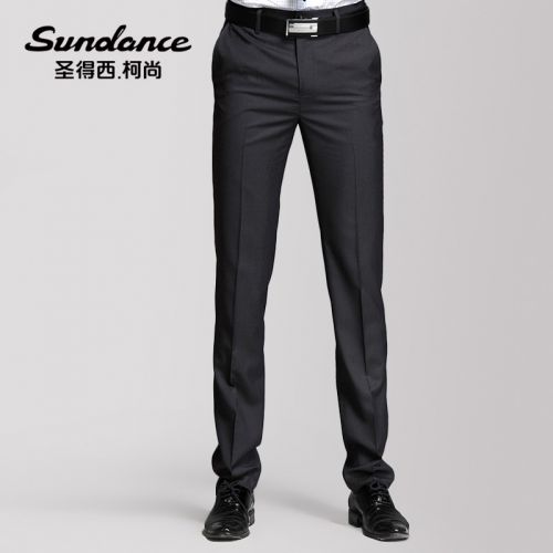 Pantalon Slim-type pour jeunesse SUNDANCE de fibres viscose polyester, rayonne automne - Ref 1471477