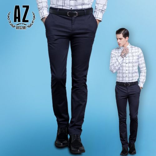 Pantalon Slim-type pour jeunesse ANTSZONE en coton printemps - Ref 1471591