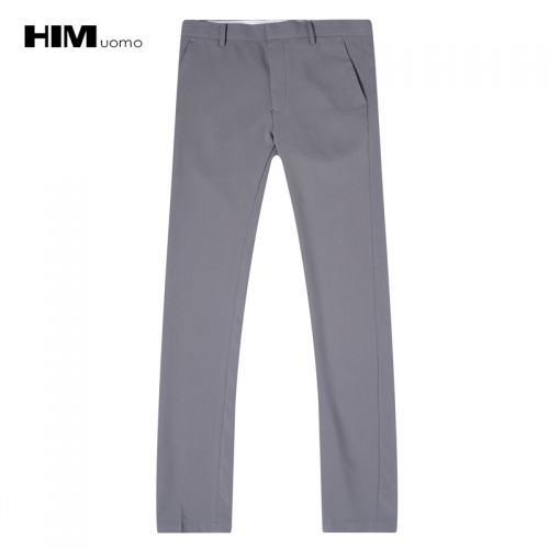 Pantalon Slim-type pour jeunesse HIM UOMO viscose de fibres polyester rayonne polyuréthane élastique fibre spandex automne - Ref 1471636
