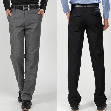 Pantalon Slim-type pour jeunesse en laine hiver - Ref 1471659