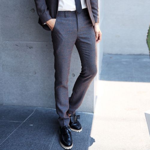 Pantalon serré pour jeunesse en polyester automne - Ref 1471745