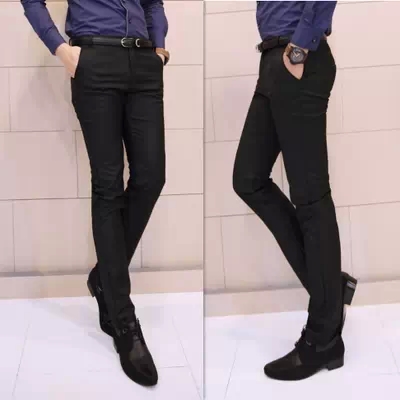 Pantalon Slim-type en polyester - Ref 1471954