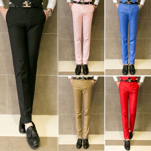 Pantalon Slim-type pour jeunesse en polyester - Ref 1471984