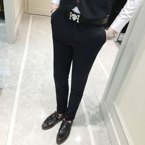 Pantalon Slim-type pour jeunesse en coton printemps - Ref 1472064