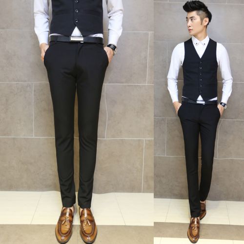 Pantalon Slim-type pour jeunesse en coton automne - Ref 1472078