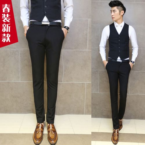 Pantalon Slim-type pour jeunesse 16EME NORD en coton automne - Ref 1472679