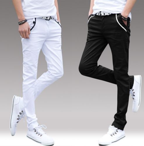 Pantalon Slim-type pour jeunesse en coton printemps - Ref 1472991