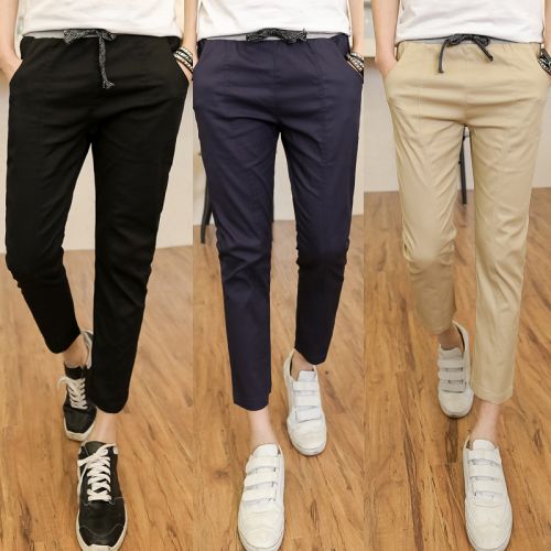 Pantalon Slim-type pour adolescent 16EME NORD été - Ref 1474079