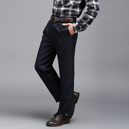 Pantalon droit en polyester pour printemps - Ref 1474292