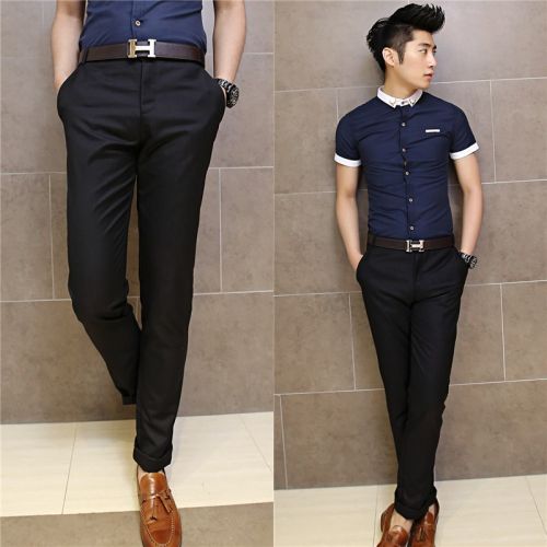 Pantalon Slim-type pour jeunesse printemps - Ref 1474309