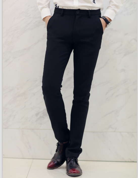 Pantalon droit pour jeunesse en acrylique printemps - Ref 1474379