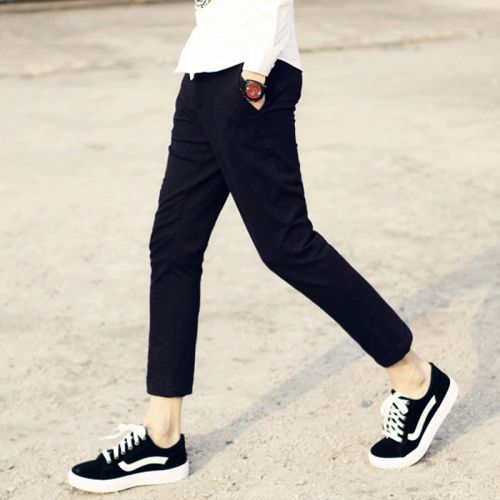 Pantalon pantalons fuselés pour jeunesse en coton été - Ref 1474555