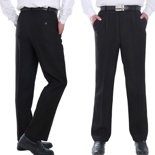 Pantalon droit en polyester pour printemps - Ref 1474669