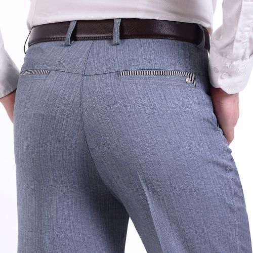 Pantalon droit en polyester pour été - Ref 1474984