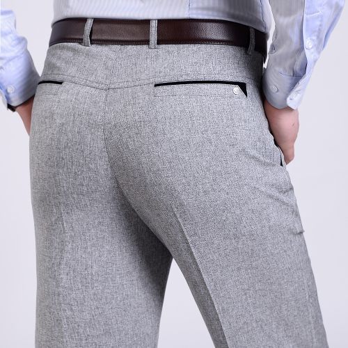 Pantalon droit en polyester pour été - Ref 1475012