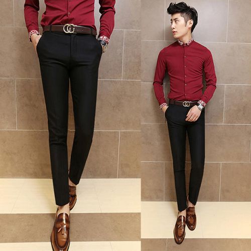 Pantalon Slim-type pour adolescent automne - Ref 1475108