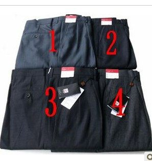 Pantalon droit en coton pour hiver - Ref 1475488