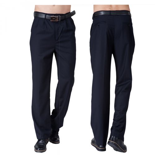 Pantalon droit en polyester pour printemps - Ref 1475596