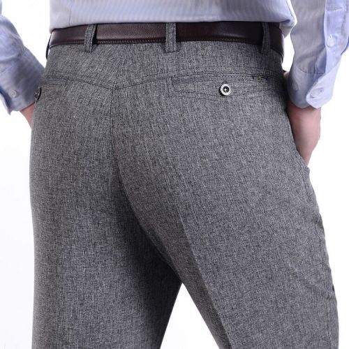 Pantalon droit en chanvre pour été - Ref 1475899