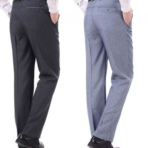 Pantalon droit pour personne âgée en polyester été - Ref 1476440