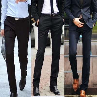 Pantalon Slim-type pour adolescent BING BOOS en laine été - Ref 1476582