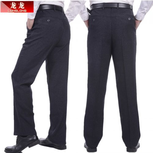 Pantalon droit en polyester pour automne - Ref 1476948