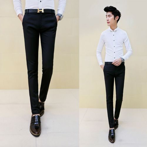 Pantalon Slim-type pour jeunesse en polyester automne - Ref 1480813