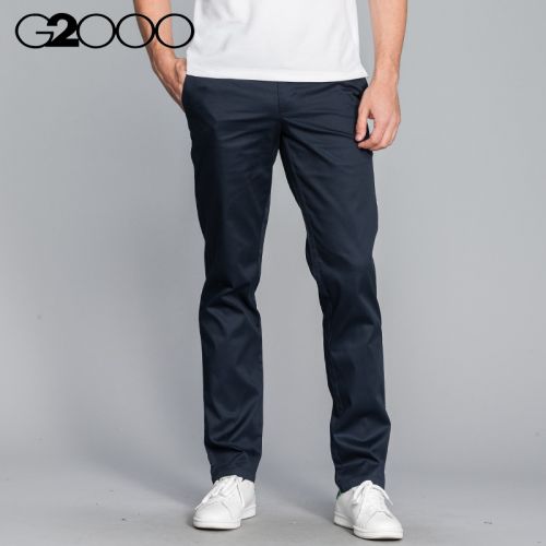 Pantalon Slim-type pour jeunesse G2000 en polyester été - Ref 1480816