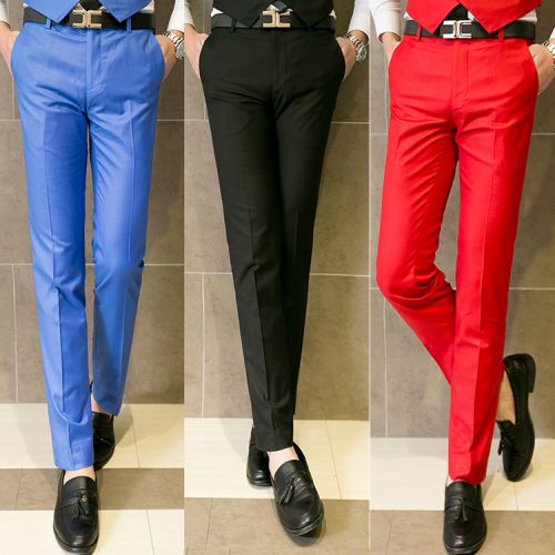 Pantalon Slim-type pour jeunesse en polyester - Ref 1480836