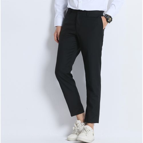 Pantalon Slim-type pour jeunesse fibre de polyester fibres viscose rayonne été - Ref 1485388