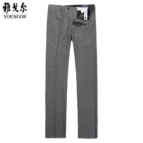Pantalon droit YOUNGOR pour printemps - Ref 1485410