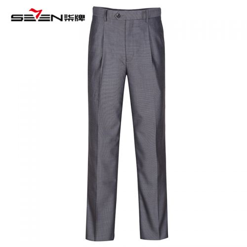 Pantalon droit SEVEN7 en polyester pour automne - Ref 1485489