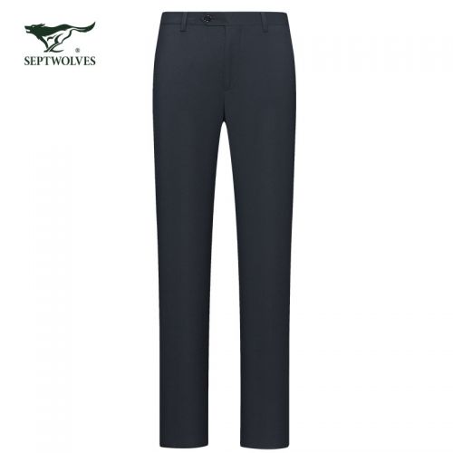 Pantalon droit pour jeunesse SEPTWOLVES de fibres viscose polyester, rayonne été - Ref 1486526