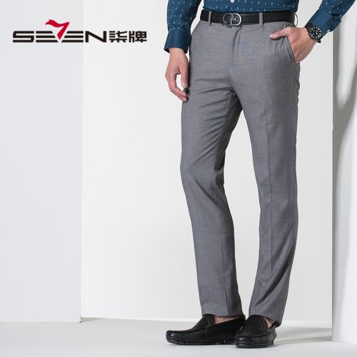 Pantalon Slim-type pour jeunesse SEVEN7 en polyester été - Ref 1486549