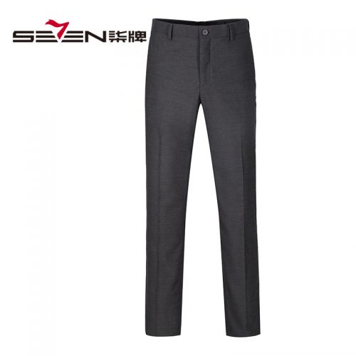 Pantalon droit pour jeunesse SEVEN7 fibre de polyester fibres viscose rayonne polyuréthane élastique spandex été - Ref 1486554