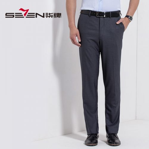 Pantalon droit pour jeunesse SEVEN7 en polyester été - Ref 1486570