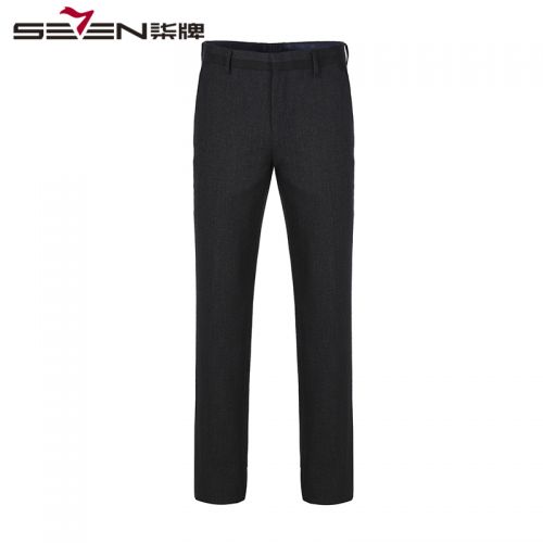 Pantalon droit SEVEN7 en polyester pour hiver - Ref 1486583