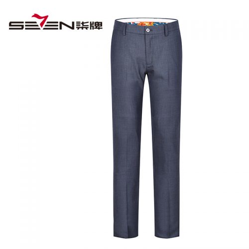 Pantalon droit pour jeunesse SEVEN7 en polyester printemps - Ref 1486609