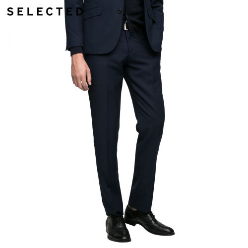 Pantalon droit pour jeunesse SELECTED Fibre de polyester fibres viscose rayonne hiver - Ref 1486618
