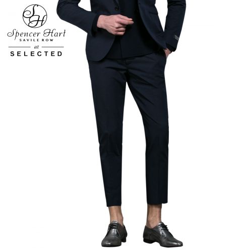 Pantalon pantalons fuselés pour jeunesse SELECTED en coton été - Ref 1486632