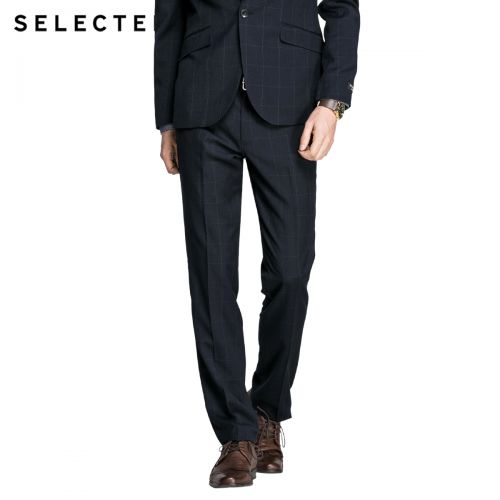 Pantalon Slim-type pour jeunesse SELECTED Fibre de polyester fibres viscose rayonne automne - Ref 1486642