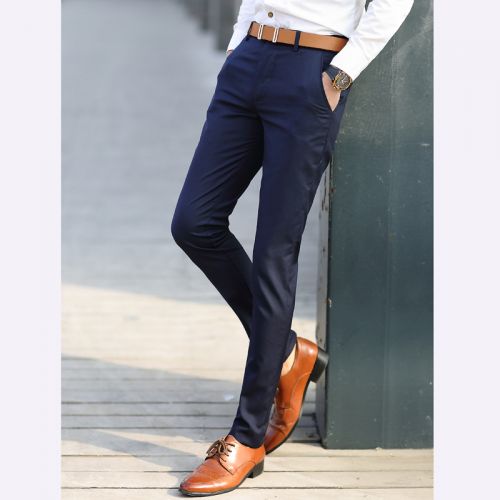 Pantalon Slim-type pour jeunesse UYUK en coton printemps - Ref 1486885