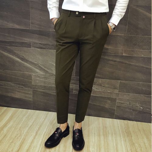 Pantalon Slim-type pour jeunesse en coton automne - Ref 1486931