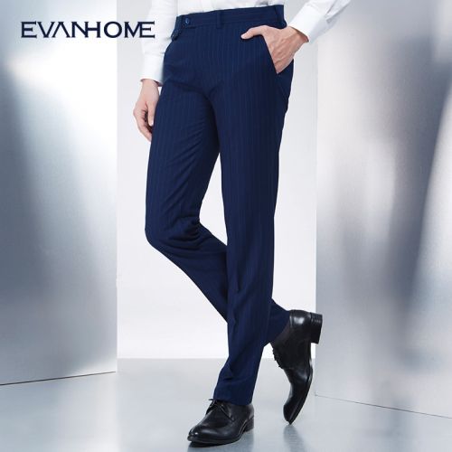 Pantalon Slim-type pour jeunesse EVANHOME fibres de polyester nouveau viscose rayonne automne - Ref 1486935