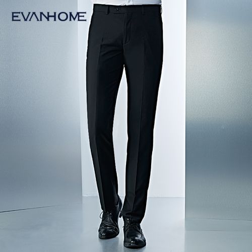 Pantalon Slim-type pour jeunesse EVANHOME fibres de polyester nouveau viscose rayonne automne - Ref 1486948