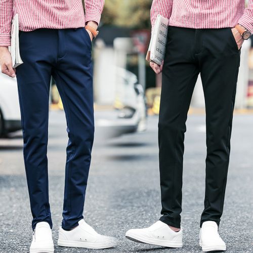 Pantalon Slim-type pour jeunesse JSWETR de fibres polyamide en polyester nylon , polyuréthane élastique fibreux spandex automne - Ref 1486971