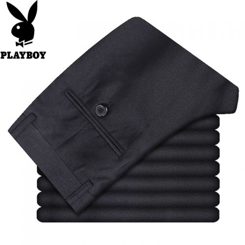 Pantalon droit pour jeunesse PLAYBOY de fibres viscose polyester, rayonne été - Ref 1486983